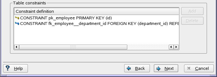 Foreign key