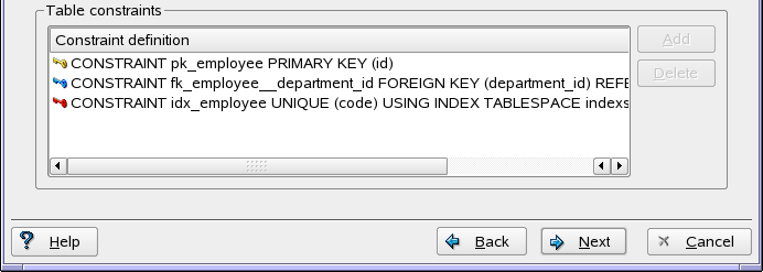 Foreign key