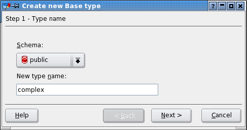 Datatype name