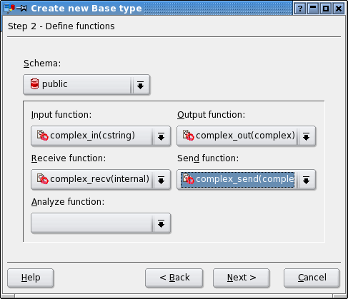 Define functions