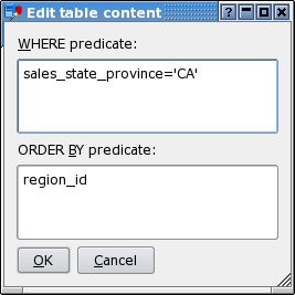 Datatable initial dialog